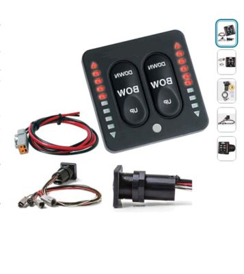 12V Electric Trim Tab System For Boat,  Includes Controller and Other Accessories